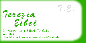 terezia eibel business card